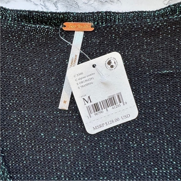 Free People Emmine Metallic Cardigan - Picture 7 of 7